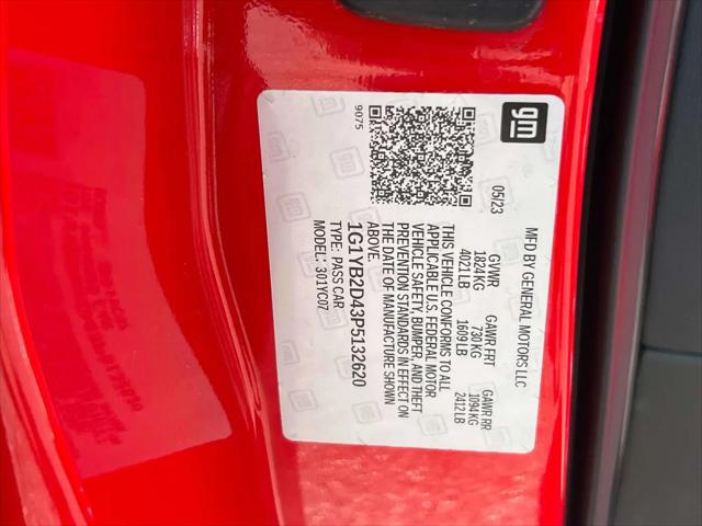 2023 Chevrolet Corvette Stingray RWD Coupe 2LT