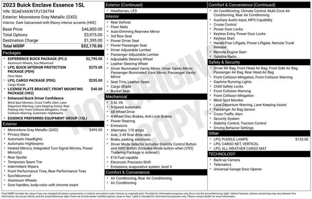 2023 Buick Enclave Essence AWD