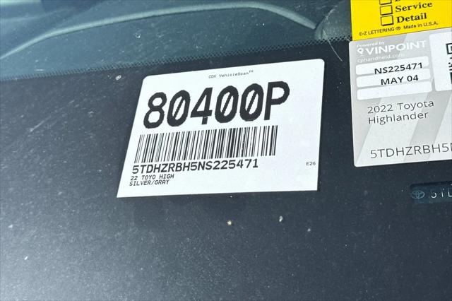 2022 Toyota Highlander XLE