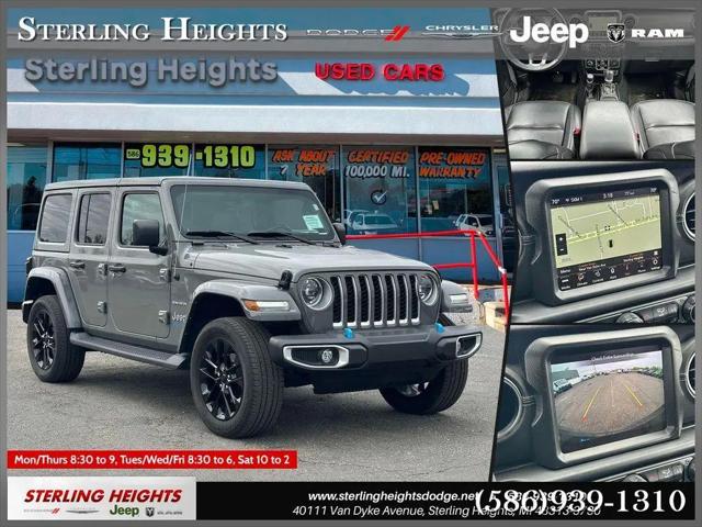 2023 Jeep Wrangler 4xe Sahara 4x4 for sale in Sterling Heights, MI