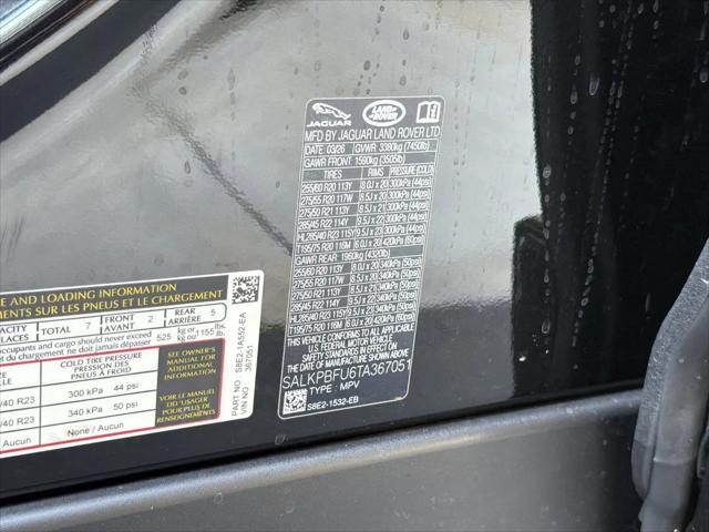 2026 Land Rover Range Rover P400 SE 7 Seat