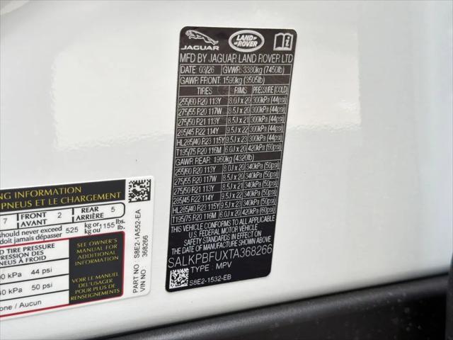 2026 Land Rover Range Rover P400 SE 7 Seat