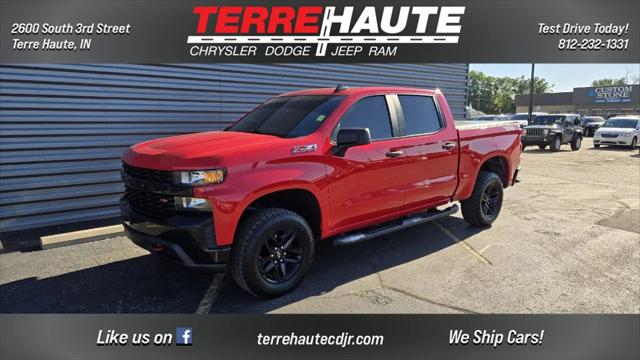 2020 Chevrolet Silverado 1500 4WD Crew Cab Short Bed Custom Trail Boss for sale in Terre Haute, IN