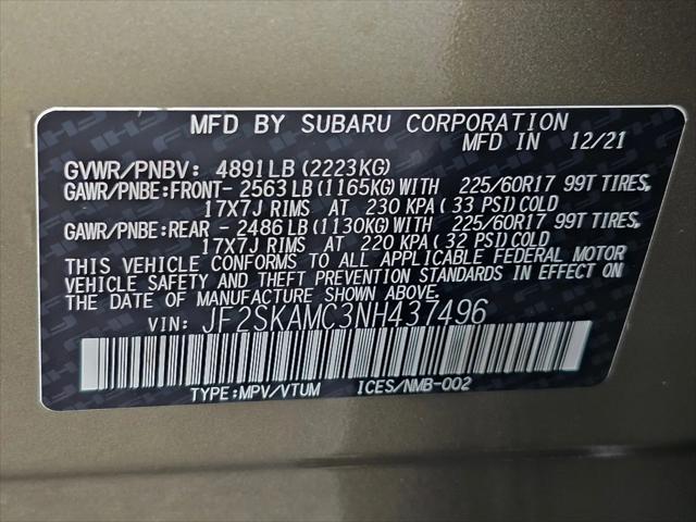 2022 Subaru Forester Wilderness