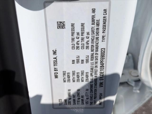 2023 Tesla Model 3 Long Range Dual Motor All-Wheel Drive