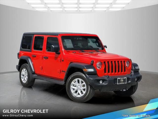 2023 Jeep Wrangler 4-Door Sport S 4x4 for sale in Gilroy, CA