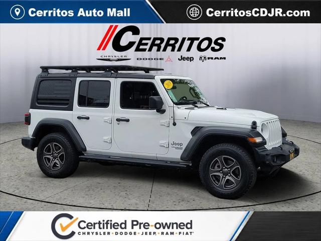 2019 Jeep Wrangler Unlimited Sport S 4x4 for sale in Cerritos, CA