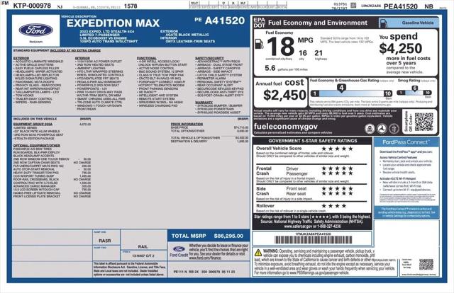 2023 Ford Expedition Limited MAX