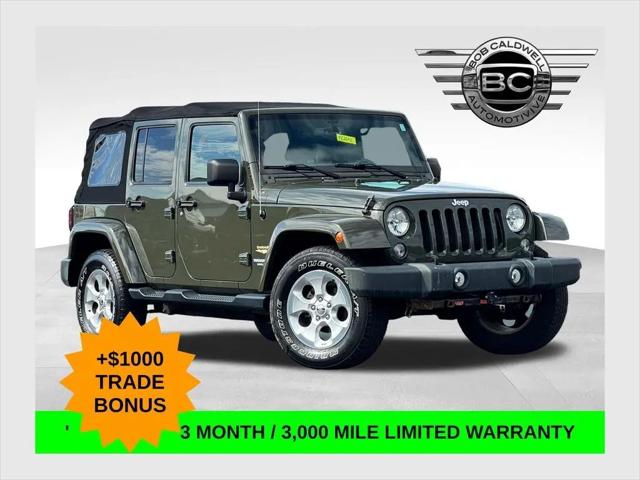 2015 Jeep Wrangler Unlimited Sahara for sale in Columbus, OH