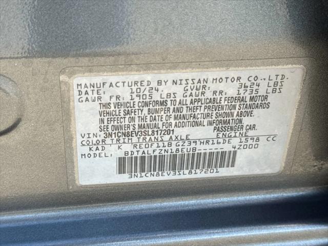 2025 Nissan Versa 1.6 SV