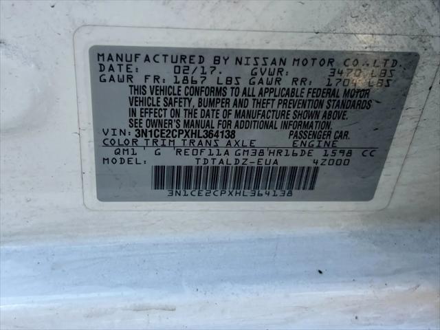 2017 Nissan Versa Note SV