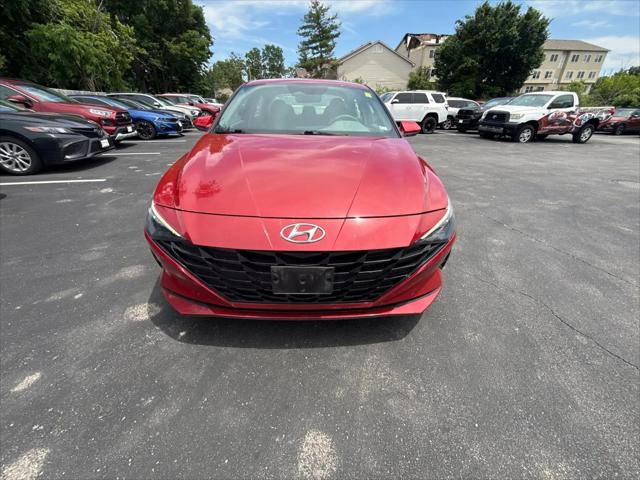 2022 Hyundai Elantra Hybrid Blue
