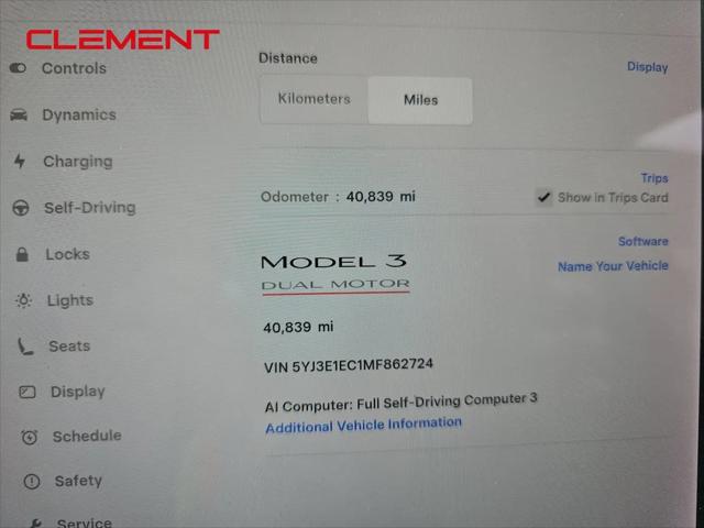 2021 Tesla Model 3 Performance Dual Motor All-Wheel Drive