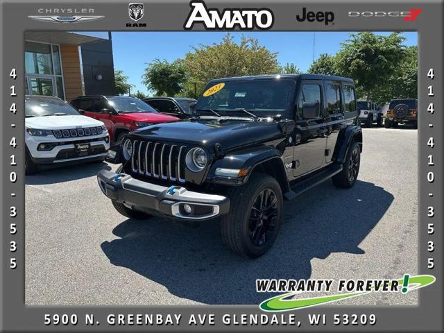 2023 Jeep Wrangler 4xe Sahara 4x4 for sale in Glendale, WI