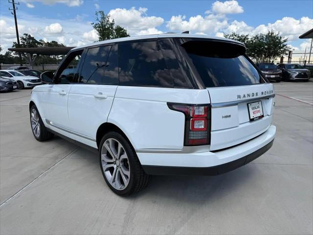 2017 Land Rover Range Rover 3.0L V6 Supercharged HSE
