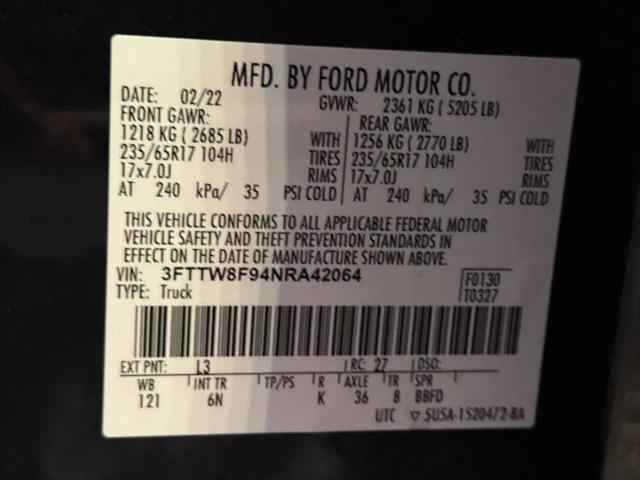 2022 Ford Maverick Lariat