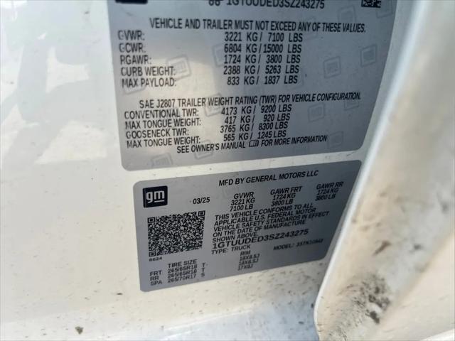 2025 GMC Sierra 1500 4WD Crew Cab Short Box SLT