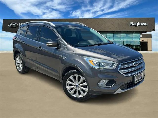 2017 Ford Escape Titanium for sale in BAYTOWN, TX