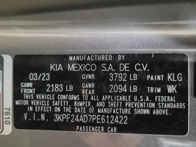 2023 Kia Forte LXS