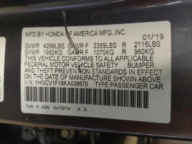 2019 Honda Accord LX