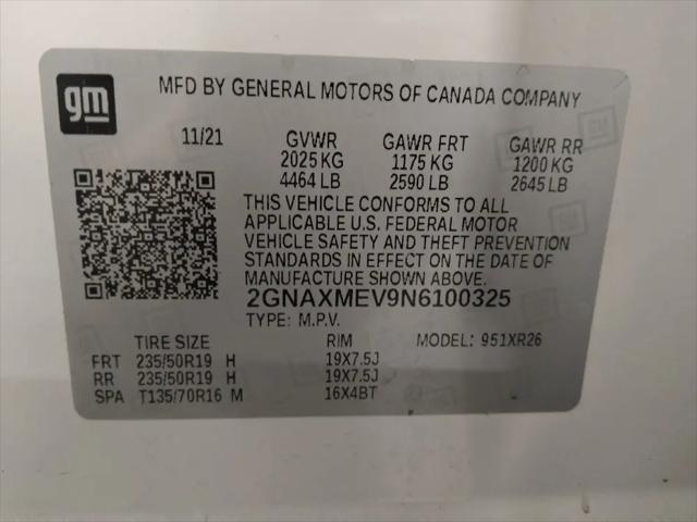 2022 Chevrolet Equinox FWD RS