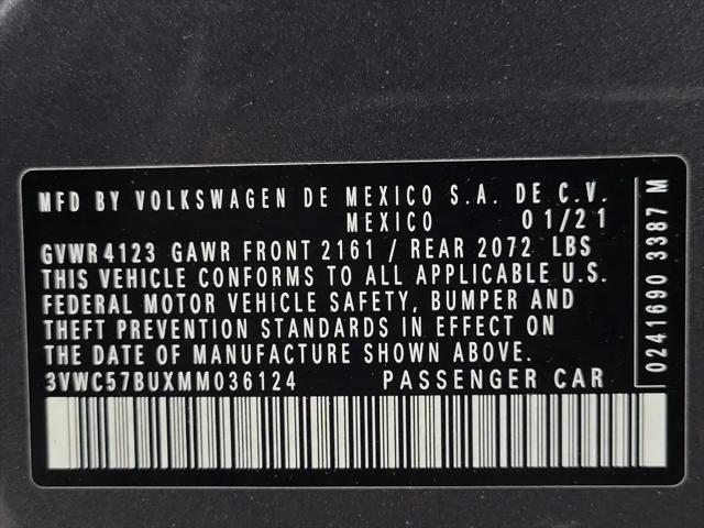 2021 Volkswagen Jetta 1.4T R-Line