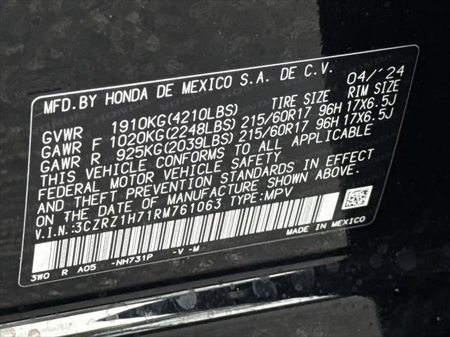 2024 Honda HR-V 2WD EX-L