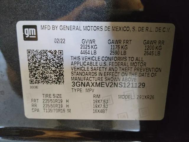 2022 Chevrolet Equinox FWD RS