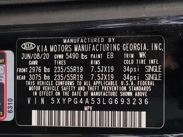 2020 Kia Sorento S V6