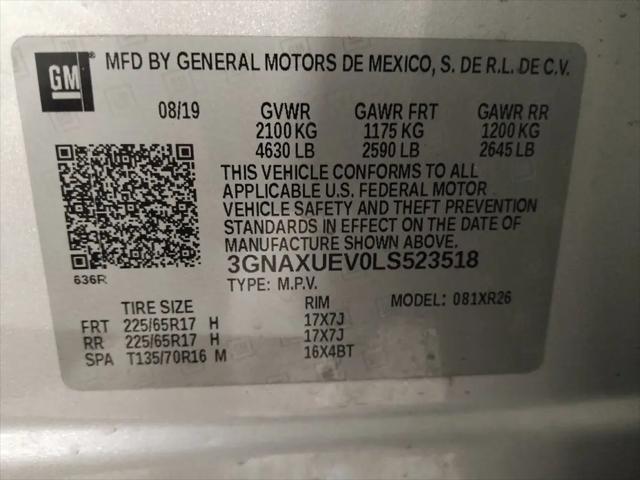 2020 Chevrolet Equinox AWD LT 1.5L Turbo