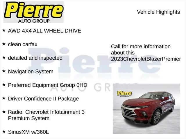 2023 Chevrolet Blazer AWD Premier