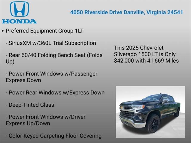 2025 Chevrolet Silverado 1500 4WD Crew Cab Standard Bed LT