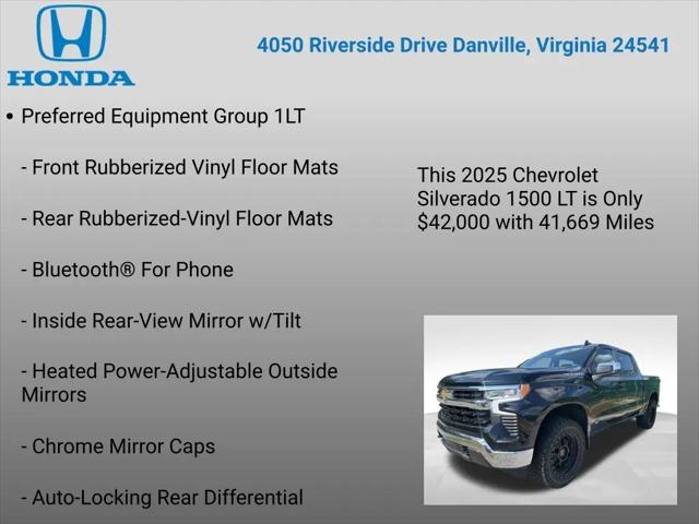 2025 Chevrolet Silverado 1500 4WD Crew Cab Standard Bed LT