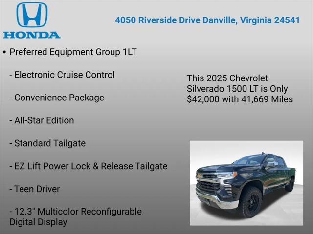 2025 Chevrolet Silverado 1500 4WD Crew Cab Standard Bed LT
