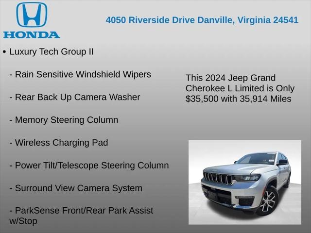 2024 Jeep Grand Cherokee L Limited 4x4