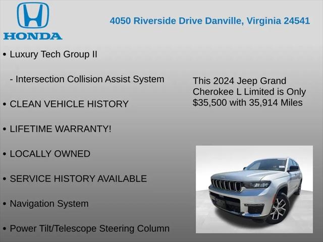 2024 Jeep Grand Cherokee L Limited 4x4