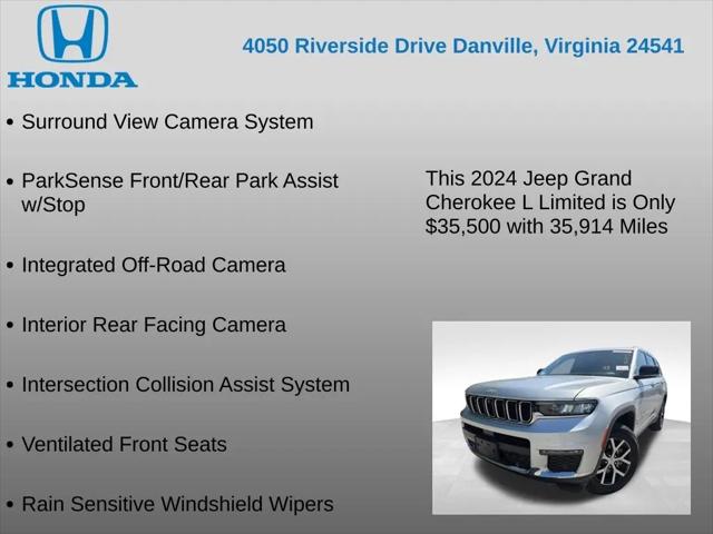 2024 Jeep Grand Cherokee L Limited 4x4