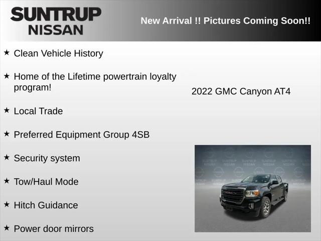 2022 GMC Canyon 4WD Crew Cab Short Box AT4 - Leather