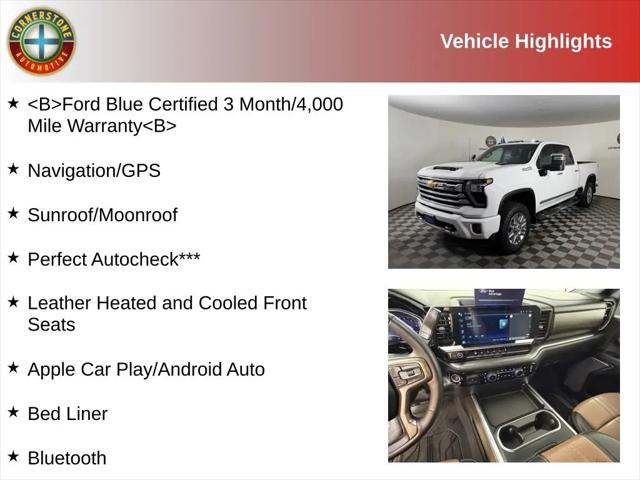 2024 Chevrolet Silverado 3500HD 4WD Crew Cab Standard Bed High Country