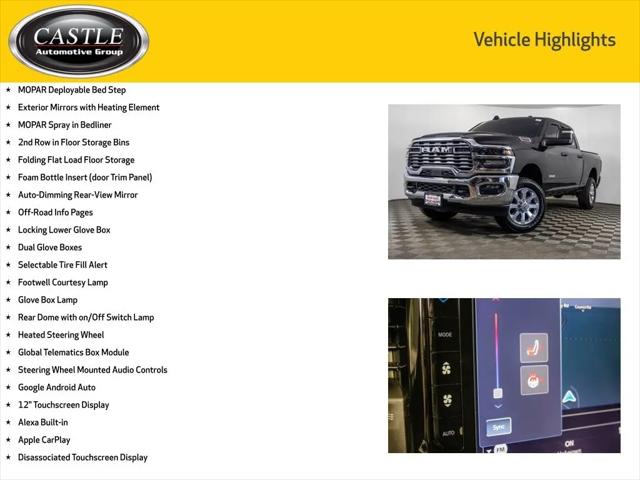 2026 Ram 2500 Big Horn Crew Cab 4x4 6'4" Box