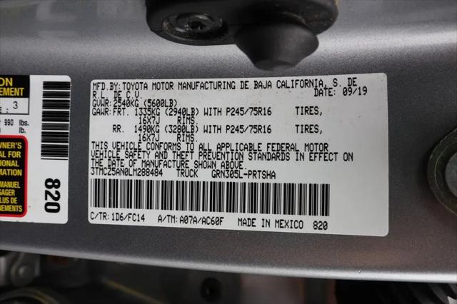 2020 Toyota Tacoma SR5 V6