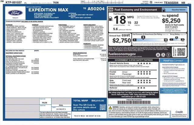 2026 Ford Expedition Max Platinum MAX