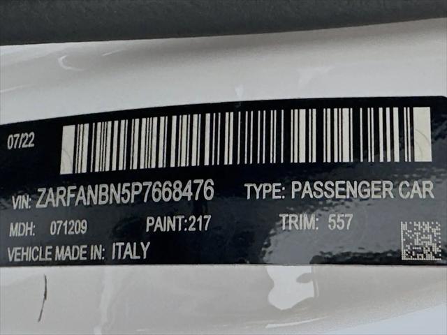 2023 Alfa Romeo Giulia Veloce AWD