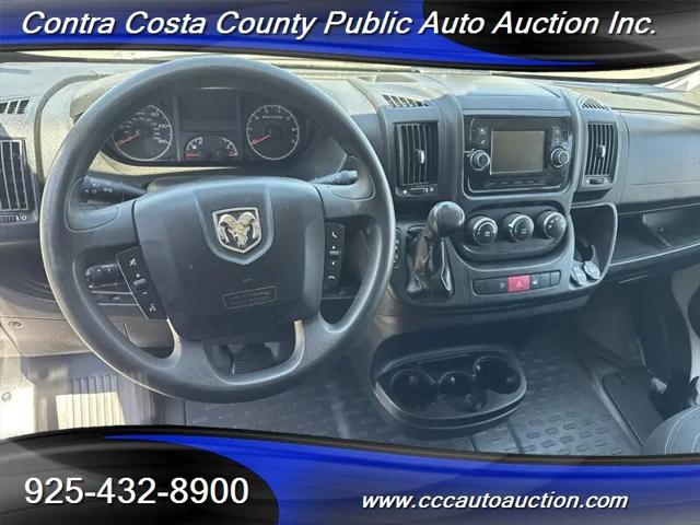 2018 Ram ProMaster Cargo Van Low Roof 136" WB