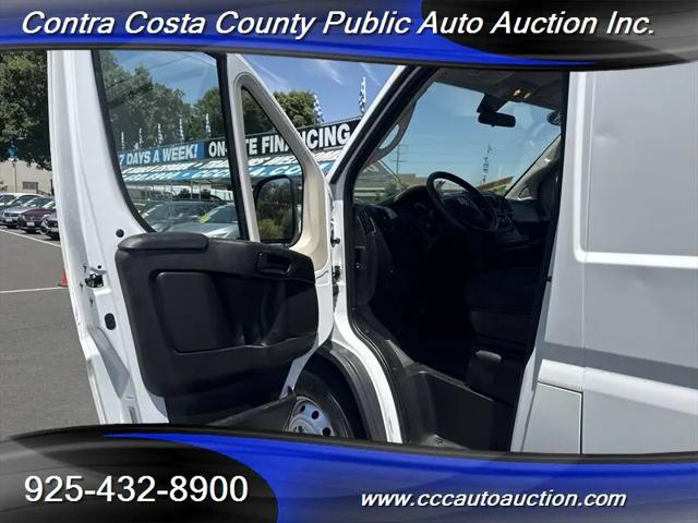 2018 Ram ProMaster Cargo Van Low Roof 136" WB