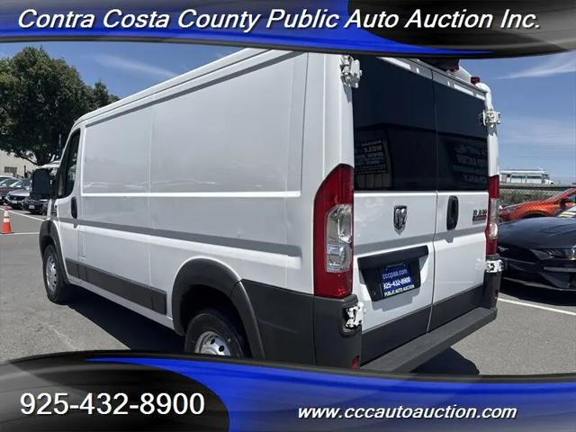 2018 Ram ProMaster Cargo Van Low Roof 136" WB