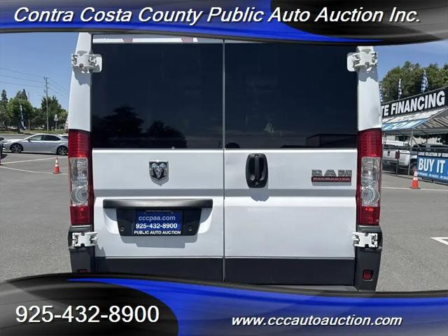 2018 Ram ProMaster Cargo Van Low Roof 136" WB