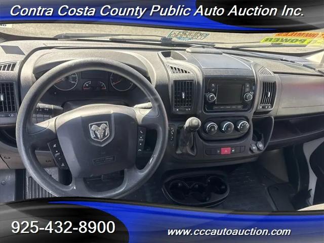 2018 Ram ProMaster Cargo Van Low Roof 136" WB