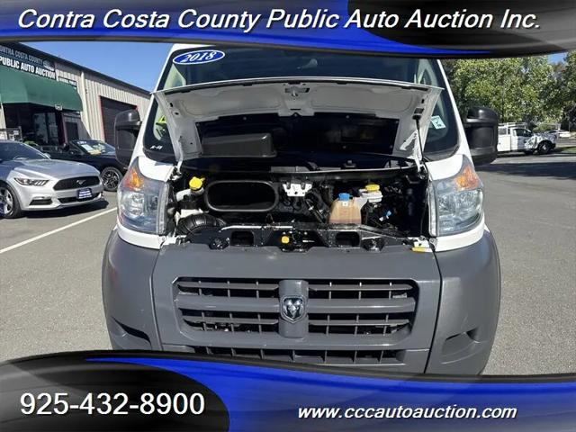 2018 Ram ProMaster Cargo Van Low Roof 136" WB