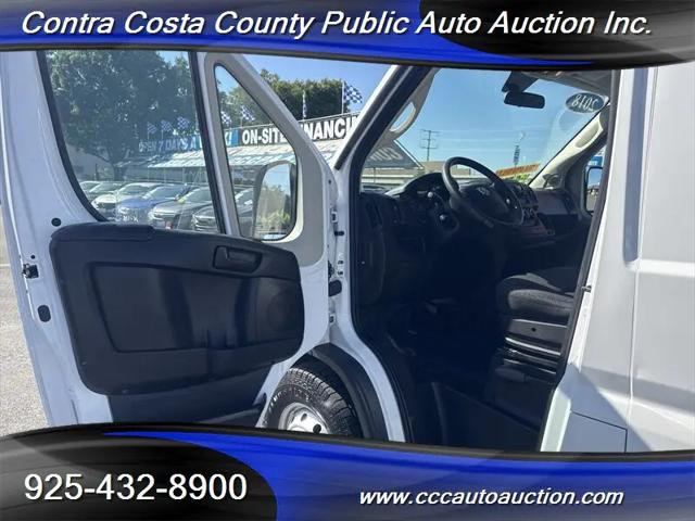2018 Ram ProMaster Cargo Van Low Roof 136" WB